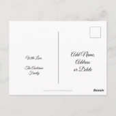 Louis Braille Portrait Bust Briefkaart (Achterkant)