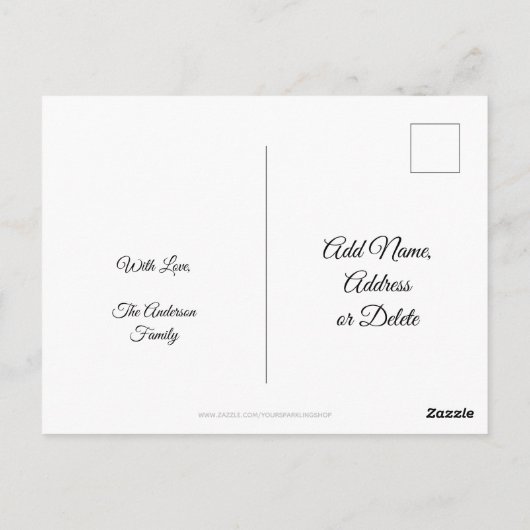 Louis Braille Portrait Bust Briefkaart (Achterkant)