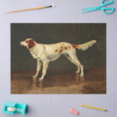 Louis Brown's English Setter by Frederic Remington Tissuepapier (Craft)