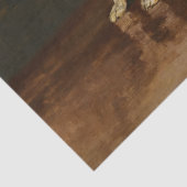 Louis Brown's English Setter by Frederic Remington Tissuepapier (Detail)