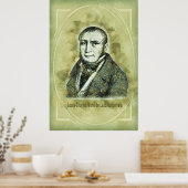 Louis-Charles Mahé de La Bourdonnais Poster (Keuken)