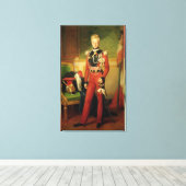 Louis-Charles-Philippe van Orleans Duke van Canvas Afdruk (Insitu (Houten vloer))