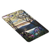 Louis Comfort Tiffany - Glas in lood 4 Magnolias Magneet (Rechterzijde)