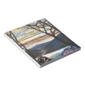 Louis Comfort Tiffany - Glas in lood 4 Magnolias Notitieblok (Schuin)
