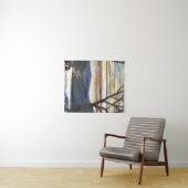 Louis Comfort Tiffany - Glas in lood 4 Magnolias Wandkleed (In Situ (horizontaal))