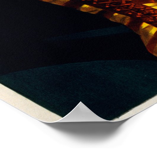 Louis Cyr, sterkste Man op aarde Poster (Hoek)