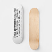 Louis D. Brandeis Olmstead tegen Verenigde Staten  Skateboard (Voorkant)