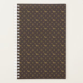 Louis Dachshund Luxury Dog Attire Planner (Voorkant)