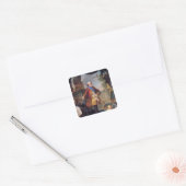 Louis Dauphin van Frankrijk Vierkante Sticker (Envelop)