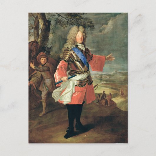 Louis de France Le Grand Dauphin, 1697 Briefkaart (Voorkant)