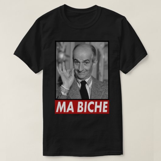 Louis de Funes Ma Biche Design Classic T-Shirt (Design voorkant)