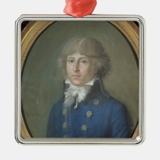 Louis de Saint-Just Metalen Ornament (Voorkant)