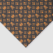 Louis! Designer Halloween Print Tissuepapier (Detail)