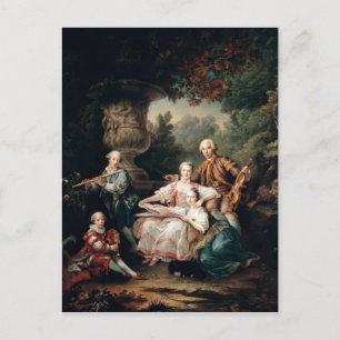 Louis du Bouchet Marquis DE Sourches Briefkaart