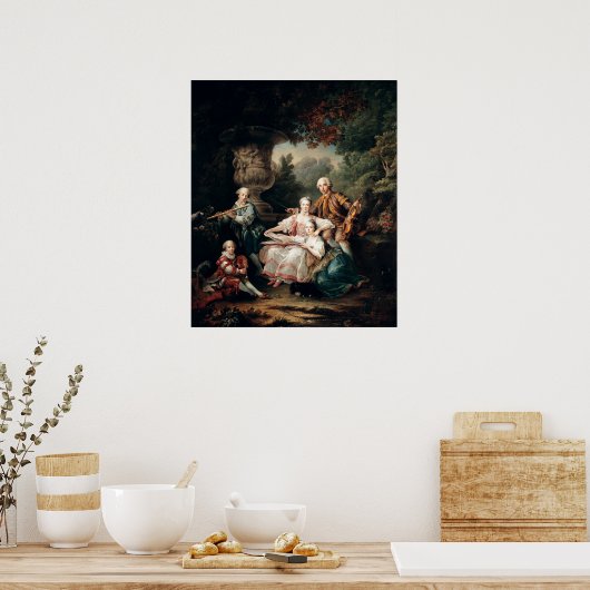 Louis du Bouchet Marquis de Sourches Poster (Keuken)