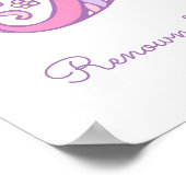 Louis eerste L doedel hart kunst naam betekenis Poster (Hoek)