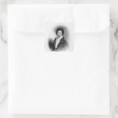 Louis-Eustache Ude Vierkante Sticker (Tas)