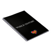Louis Hart Zwart Notitieboek (Rechterzijde)