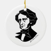Louis-Hector Berlioz Keramisch Ornament (Achterkant)