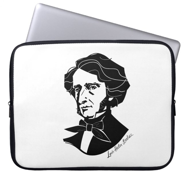 Louis-Hector Berlioz Laptop Sleeve (Voorkant)