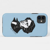Louis-Hector Berlioz (op gekleurde achtergrond) Case-Mate iPhone Case (Achterkant (horizontaal))