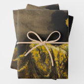 Louis Icart 1940's Decoupage Decoupaging van 1950 Inpakpapier Vel (In situ)