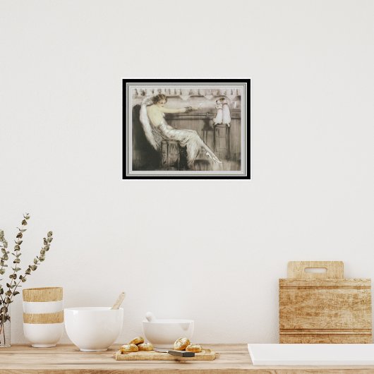 Louis Icart "Cocktail Bar" 16 x 20 Poster (Keuken)