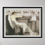 Louis Icart "Cocktail Bar" 16 x 20 Poster<br><div class="desc">Mooie portret van Louis Icart "Cocktail Bar",  maatregelen 16 x 20</div>