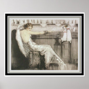 Louis Icart "Cocktail Bar" 16 x 20 Poster