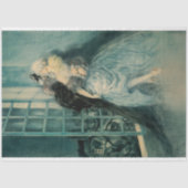 Louis Icart Liefde Kussen Kunstwerk Decoupage Tissuepapier (Voorkant)