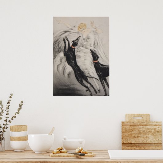 LOUIS ICART POSTER (Keuken)