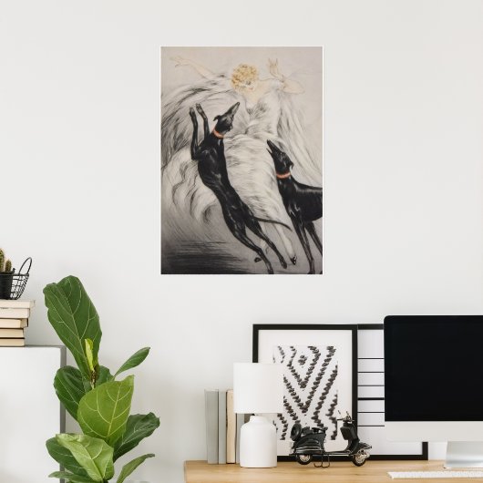 LOUIS ICART POSTER (Thuiskantoor)