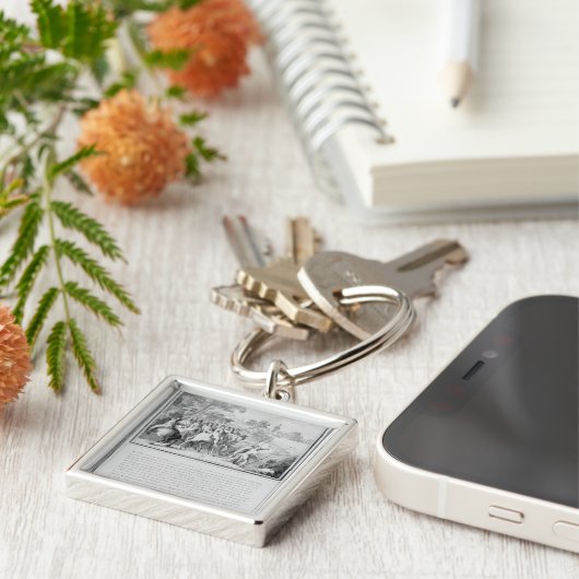 Louis II de Bourbon Prince met Sleutelhanger (Zijkant)