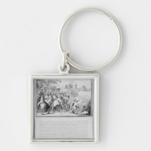 Louis II de Bourbon Prince met Sleutelhanger