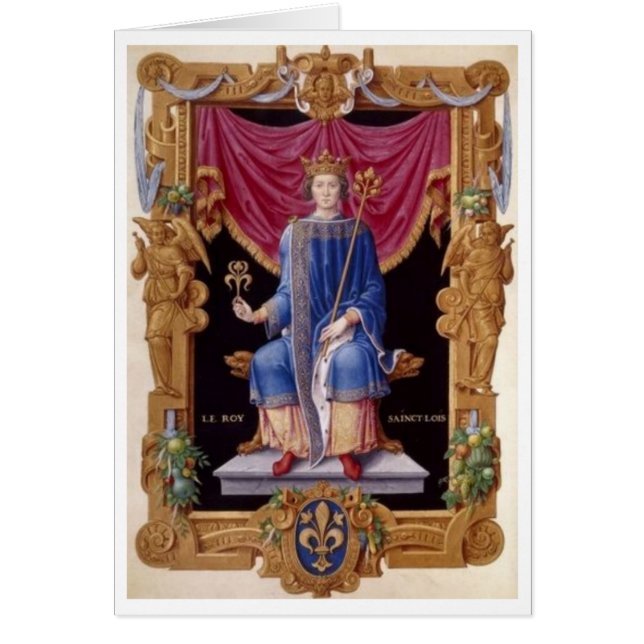 Louis IX Boyking Card (Voorkant)