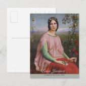 Louis Janmot Flower of the fields CC0912 Briefkaart (Voorkant / Achterkant)