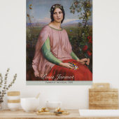 Louis Janmot Flower of the fields CC0913 Large Poster (Keuken)