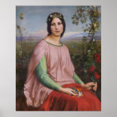 Louis Janmot Flower of the fields CC0915 Large Poster (Voorkant)