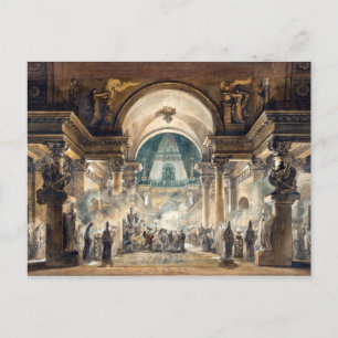 Louis-Jean Desprez De Funeral Procession Briefkaart