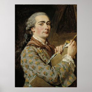 Louis-Jean Zelfportret Poster