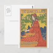 Louis John Rhead - Het Latijnse Quartier Briefkaart (Voorkant / Achterkant)