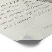 Louis-Joseph de Montkalo 1790 Poster (Hoek)