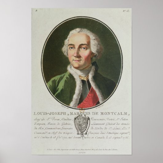 Louis-Joseph de Montkalo 1790 Poster (Voorkant)