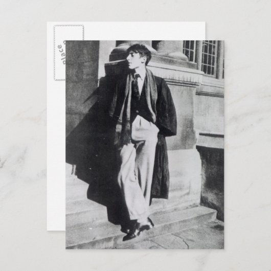 Louis MacNeice in zijn tijd in Oxford Briefkaart (Voorkant / Achterkant)