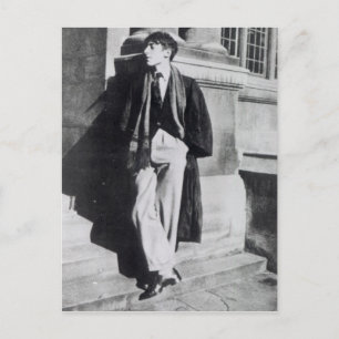 Louis MacNeice in zijn tijd in Oxford Briefkaart