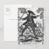 Louis Mandrin Briefkaart (Voorkant / Achterkant)