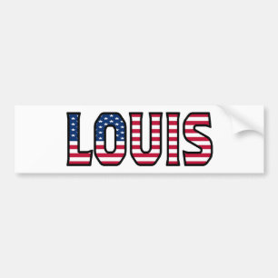 Louis Name Vorname USA Aufkleber Sticker Auto
