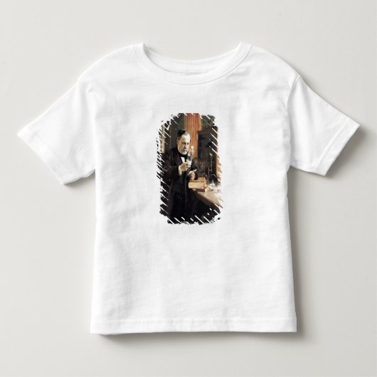 Louis Pasteur in zijn Laboratorium, 1885 Kinder Shirts (Voorkant)