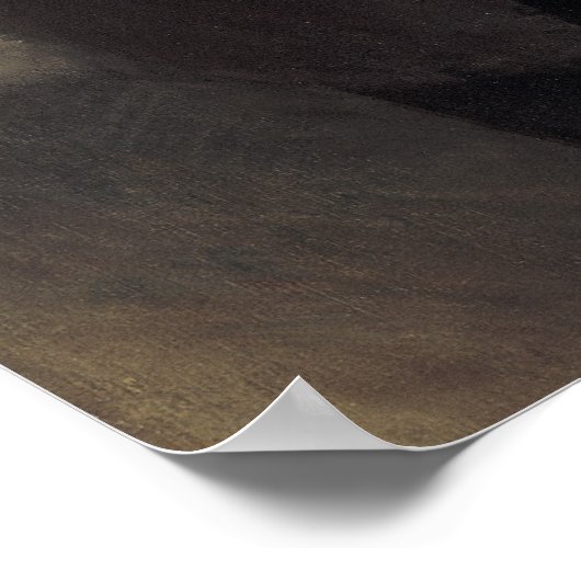 Louis Pasteur in zijn Laboratorium, 1885 Poster (Hoek)