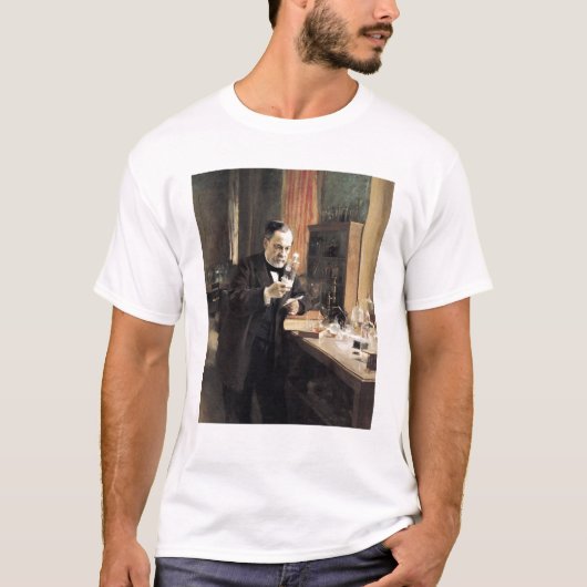 Louis Pasteur in zijn Laboratorium, 1885 T-shirt (Voorkant)
